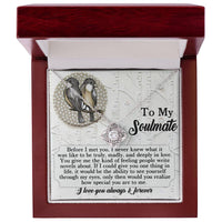 Load image into Gallery viewer, Soulmate Love Knot Necklace - Write Novels

