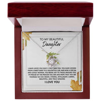 Load image into Gallery viewer, Daughter Love Knot Necklace - See Yourself
