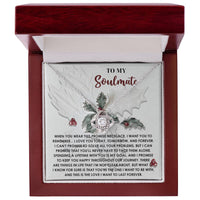 Load image into Gallery viewer, Soulmate Love Knot Necklace - To Be With

