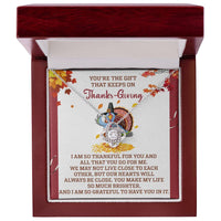 Load image into Gallery viewer, Thanksgiving Love Knot Necklace - Always Be Close
