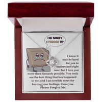 Load image into Gallery viewer, I&#39;m Sorry Love Knot Necklace - The Best Thing
