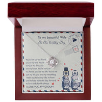 Load image into Gallery viewer, Wife Love Knot Necklace - Love And Cherish
