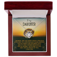 Load image into Gallery viewer, Daughter Love Knot Necklace - Grown Brighter
