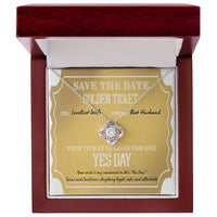 Load image into Gallery viewer, Wife Love Knot Necklace - Golden Ticket
