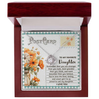 Load image into Gallery viewer, Daughter Love Knot Necklace - Smart Girl
