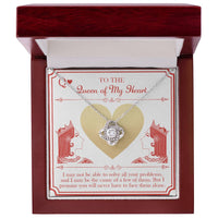 Load image into Gallery viewer, Wife Love Knot Necklace - The Queen
