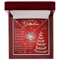 Load image into Gallery viewer, Grandma Love Knot Necklace - Priceless Gift
