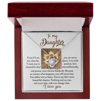 Load image into Gallery viewer, Daughter Love Knot Necklace - Live With Passion
