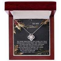 Load image into Gallery viewer, Soulmate Love Knot Necklace - In The Stars
