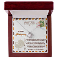 Load image into Gallery viewer, Thanksgiving Love Knot Necklace - A True Friend
