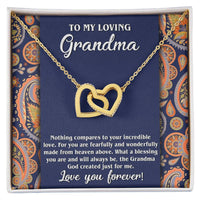 Load image into Gallery viewer, Grandma Interlocking Hearts - Just For Me
