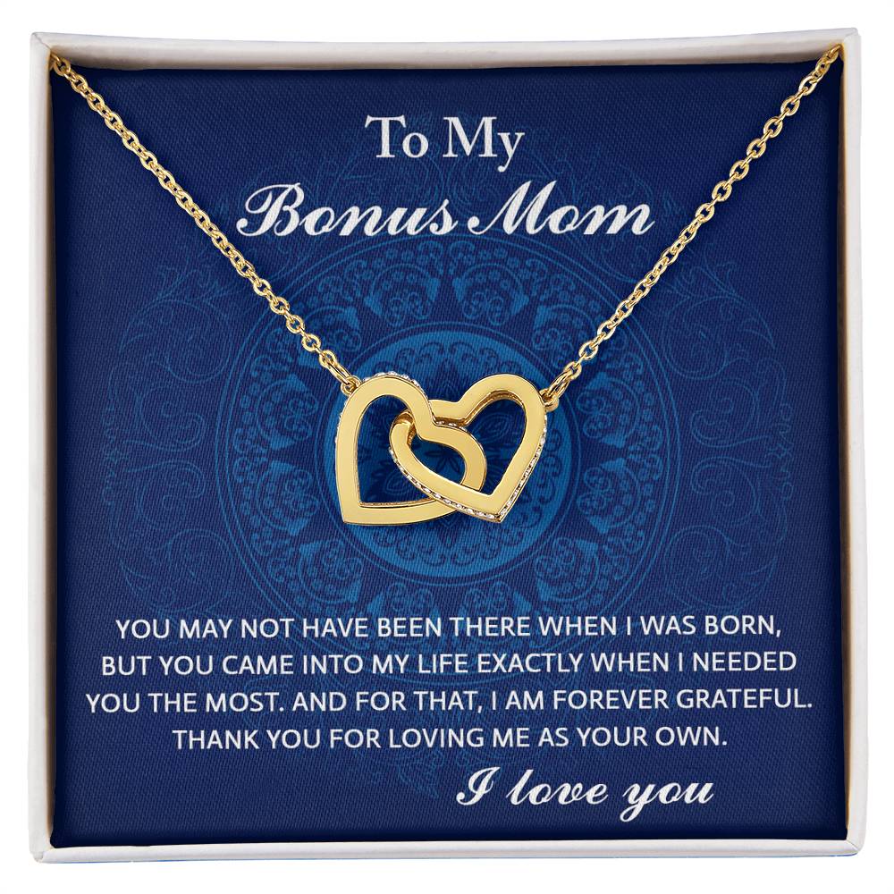 Bonus Mom Interlocking Hearts - I Needed You