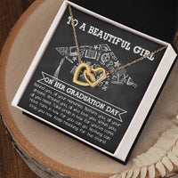 Load image into Gallery viewer, Happy Graduation Interlocking Hearts - All Your Dreams
