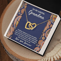 Load image into Gallery viewer, Grandma Interlocking Hearts - Just For Me
