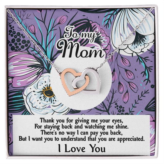 Mom Interlocking Hearts - You Are Appreciated
