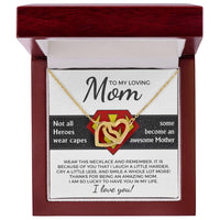 Load image into Gallery viewer, Mom Interlocking Hearts - Awesome Mother
