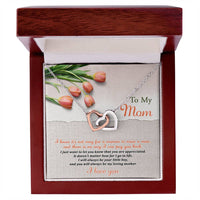 Load image into Gallery viewer, Mom Interlocking Hearts - Go In Life
