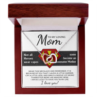 Load image into Gallery viewer, Mom Interlocking Hearts - Awesome Mother
