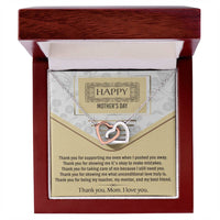 Load image into Gallery viewer, Mother&#39;s Day Interlocking Hearts - Thank You
