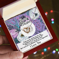 Load image into Gallery viewer, Mom Interlocking Hearts - You Are Appreciated
