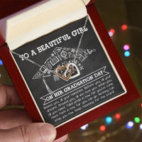 Load image into Gallery viewer, Happy Graduation Interlocking Hearts - All Your Dreams
