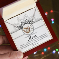 Load image into Gallery viewer, Boyfriend&#39;s Mom Interlocking Hearts - In The Arms
