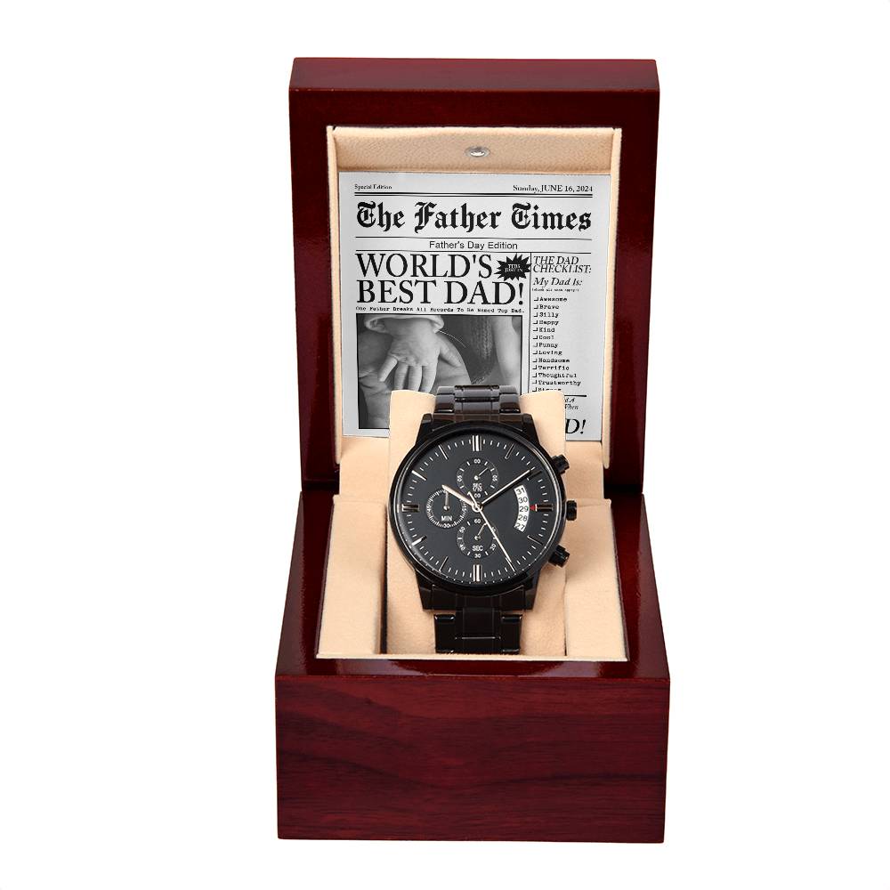 Dad Chronograph Watch - Father Times