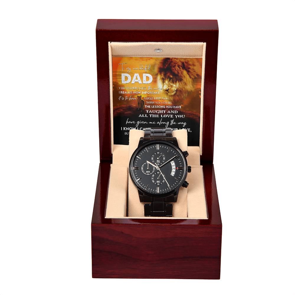 Dad Chronograph Watch - Repay Your Love