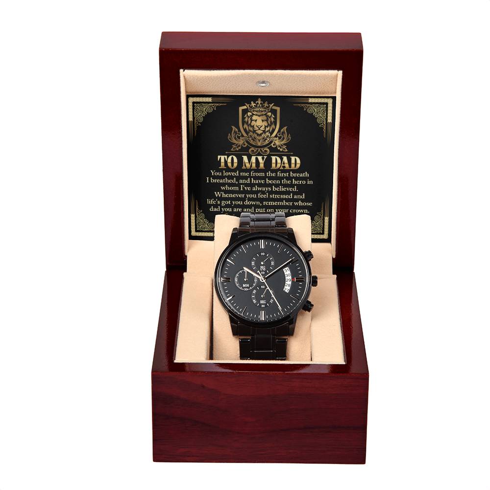 Dad Chronograph Watch - On Your Crown