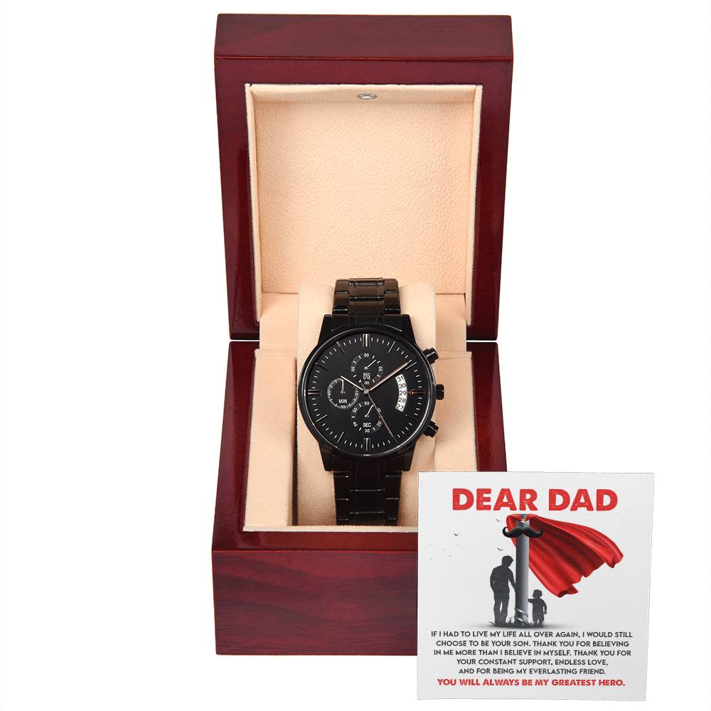 Dad Chronograph Watch - My Greatest Hero