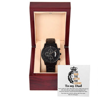 Load image into Gallery viewer, Dad Metal Chronograph Watch - Legend
