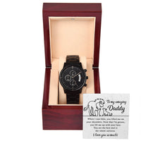 Load image into Gallery viewer, Dad Chronograph Watch - On Your Shoulders
