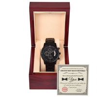 Load image into Gallery viewer, Best Man Chronograph Watch - Official Recognition
