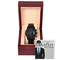 Load image into Gallery viewer, Dad Metal Chronograph Watch - Anchor
