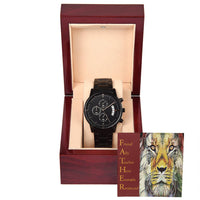Load image into Gallery viewer, Dad Metal Chronograph Watch - Respected

