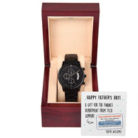 Load image into Gallery viewer, Dad Chronograph Watch - Tech Support Voucher
