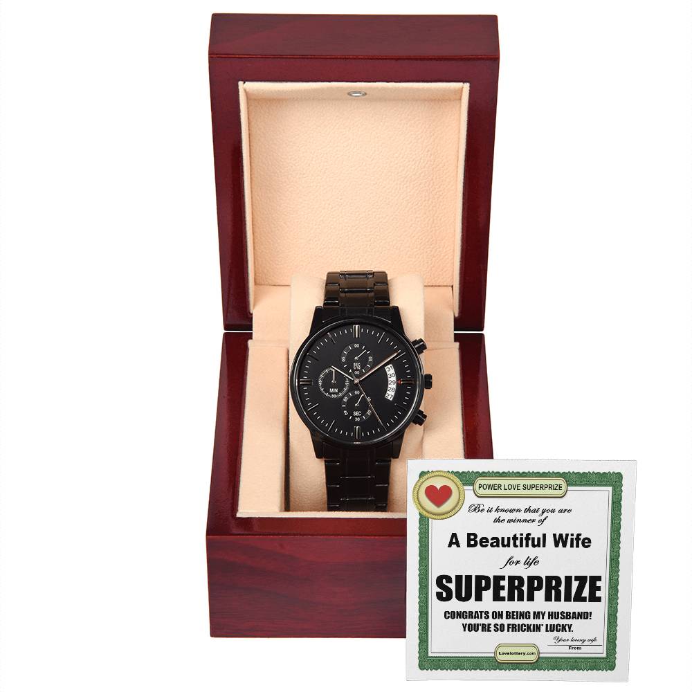 Husband Chronograph Watch - Super Prize