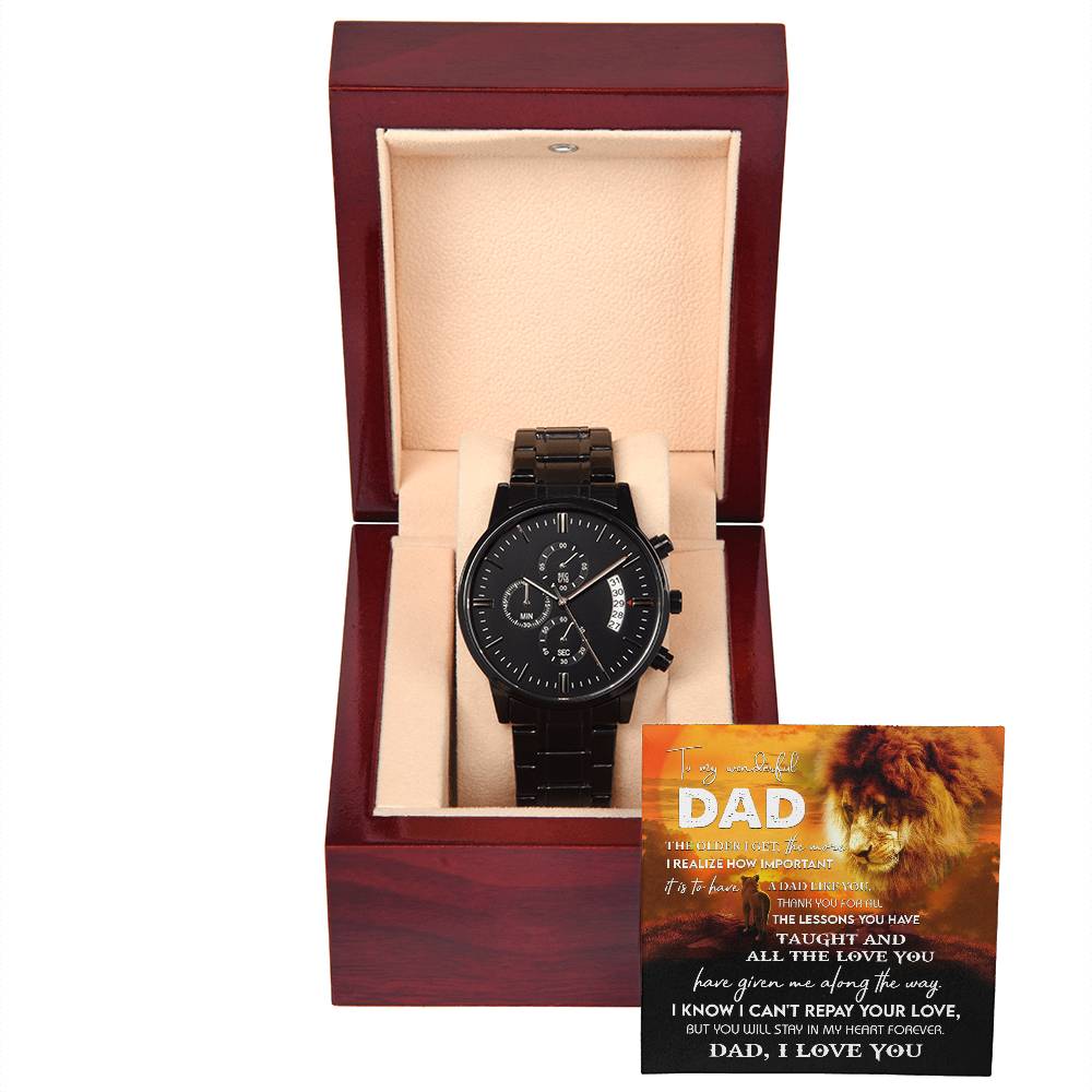 Dad Chronograph Watch - Repay Your Love