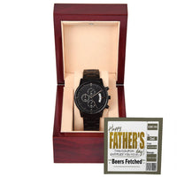 Load image into Gallery viewer, Dad Chronograph Watch - Beers Fetched
