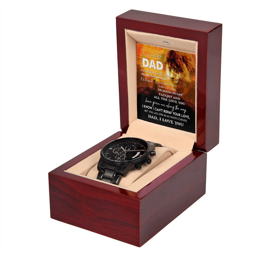 Dad Chronograph Watch - Repay Your Love