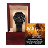 Load image into Gallery viewer, Dad Chronograph Watch - Repay Your Love
