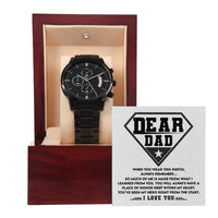 Load image into Gallery viewer, Dad Chronograph Watch - Been My Hero
