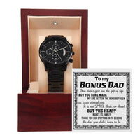 Load image into Gallery viewer, Bonus Dad Chronograph Watch - Gift of Life
