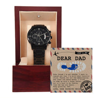 Load image into Gallery viewer, Dad Chronograph Watch - Your Favorite Child
