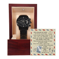 Load image into Gallery viewer, Daddy Chronograph Watch - Walk Alongside Me
