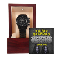 Load image into Gallery viewer, Stepdad Chronograph Watch - Nothing But Love
