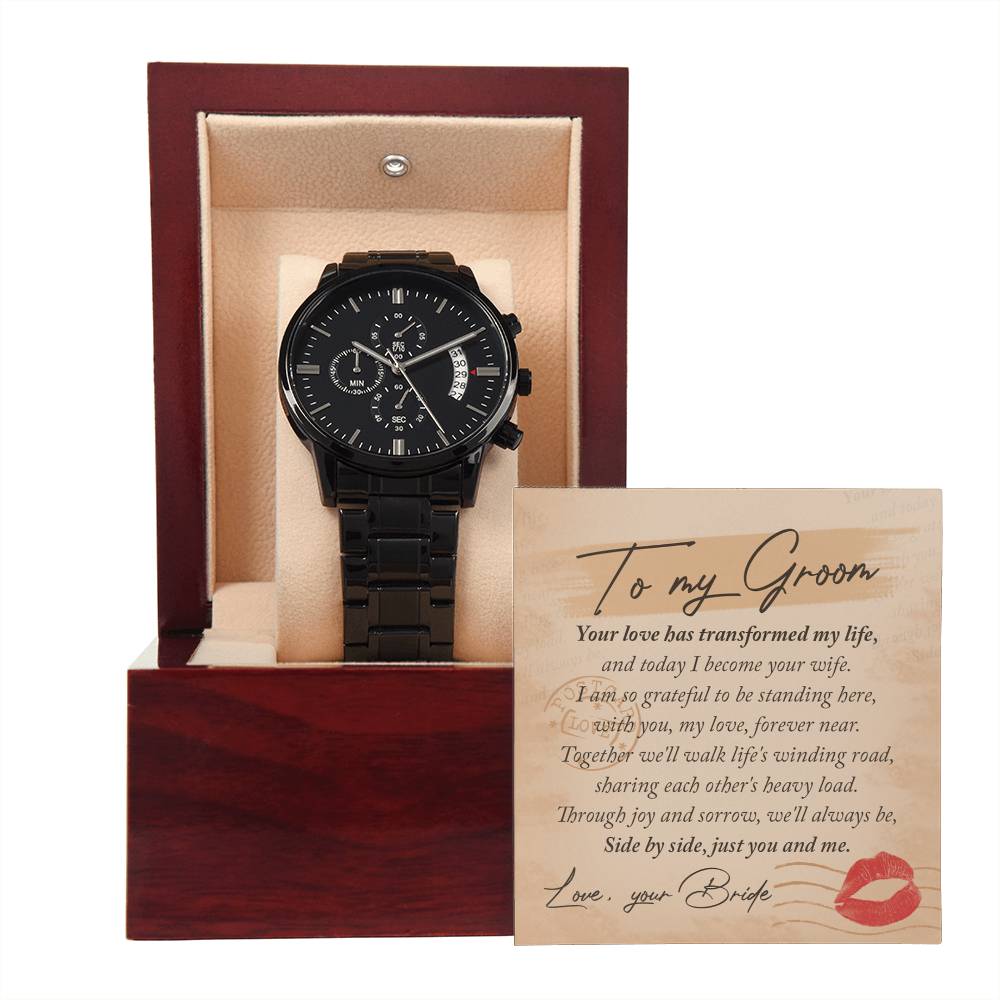 Groom Chronograph Watch - You And Me