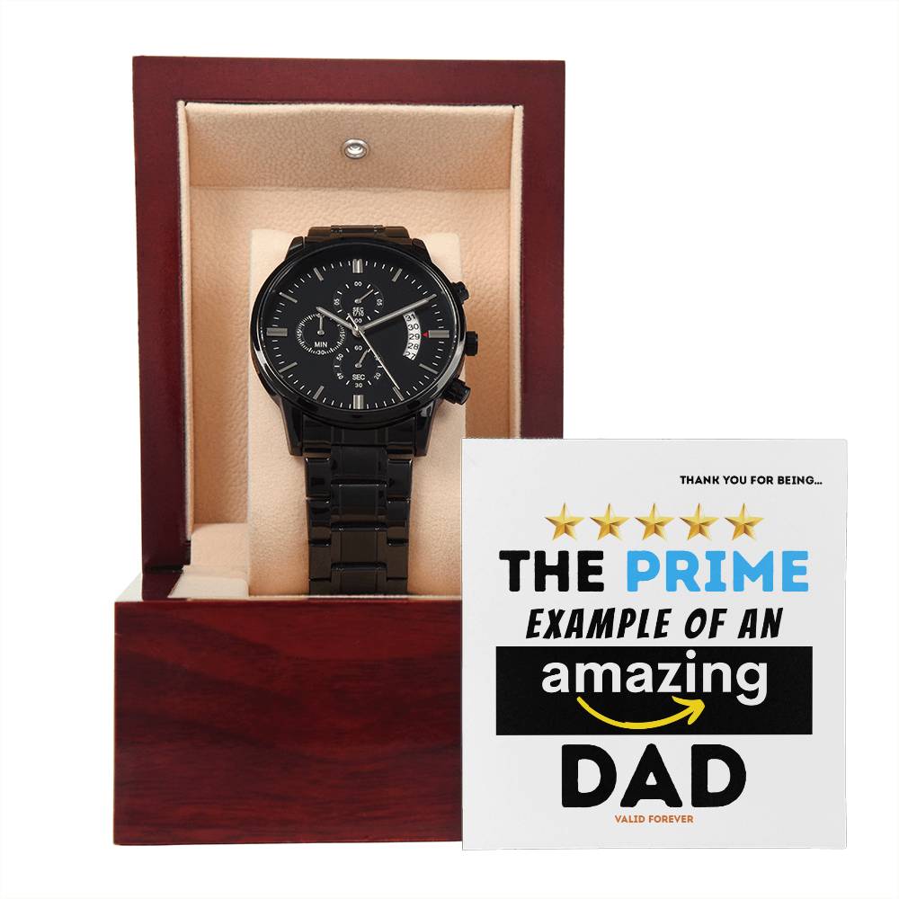 Dad Chronograph Watch - Prime Example