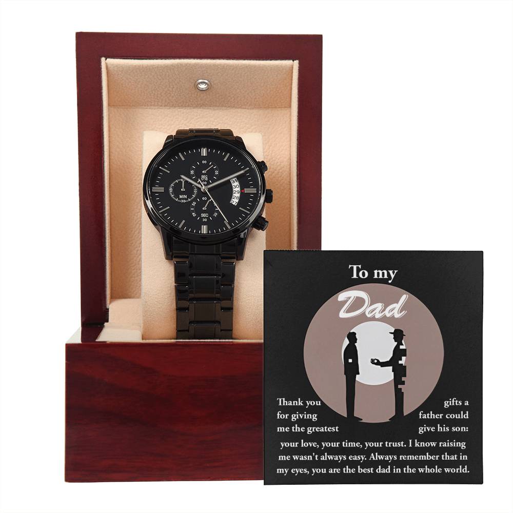 Dad Chronograph Watch - Greatest Gifts