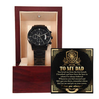 Load image into Gallery viewer, Dad Chronograph Watch - On Your Crown
